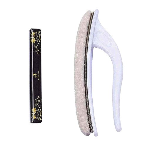 Premium Upgrade Nano Glass Nail File and Chamois Nail Buffers for Acrylic Nails / All in One Step / beUakso Natural Nail Buffer and Shine Kit