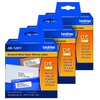 Brother Genuine DK-1201 Die-Cut Standard Address Labels, 400 Labels per Roll, 3 Rolls – for Use with All QL Label Printers