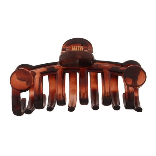 CARAVAN FRENCH HAIR CLAW WITH DISKS TORTOISE SHELL