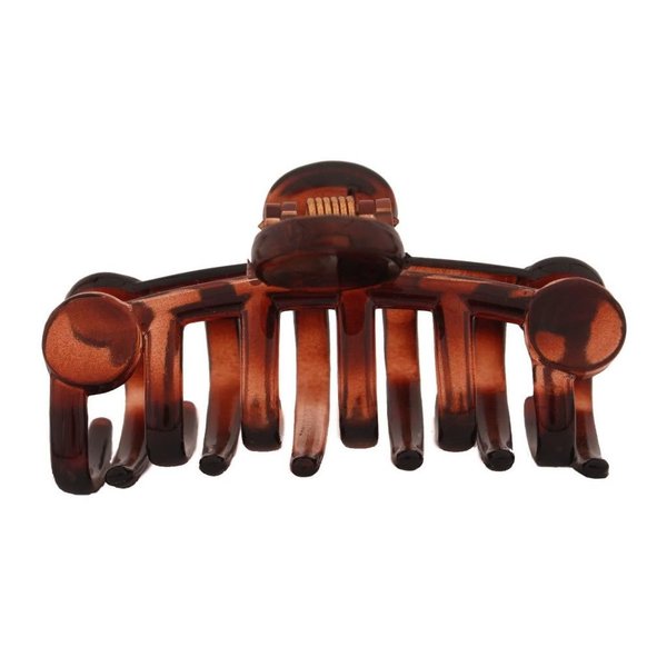 CARAVAN FRENCH HAIR CLAW WITH DISKS TORTOISE SHELL