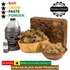African Black Soap Paste 16 oz 100% Natural Raw soap for Acne, Eczema, Psoriasis, and Dry Skin Scar Removal Face And Body Wash. Handmade imported from Ghana