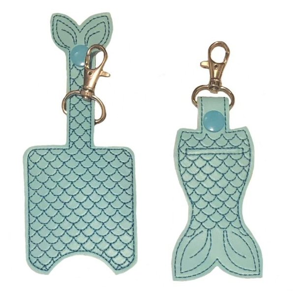 Mermaid Hand Sanitizer and/or Lip Balm Holder