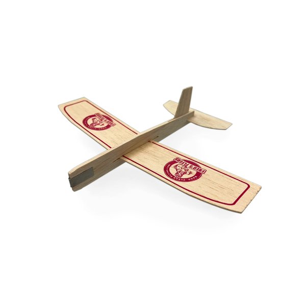 Fred's Flyers Balsa Wood Airplane Gliders – 5 Pack – Made in USA – Guaranteed to Arrive Unbroken