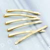 50 Gold Jumbo Bobby Pins, 2.56 Inch Metal Hair Clips Hair Pin Bobby-pins Hairpins Hair Accessories for Women Thick Long Updo Hair Style