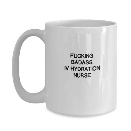 Whizk IV Hydration Nurse Coffee Mug - Funny Intravenous Hydration Nurse Gifts For Men Women On Birthday Christmas 11 oz Large 15 oz Tea Cup MFK410