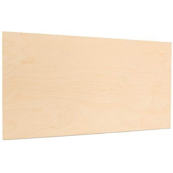 3 mm 1/8" x 12" x 24" Premium Baltic Birch Plywood Perfect for Laser, CNC Cutting and Wood Burning (20 Pack)