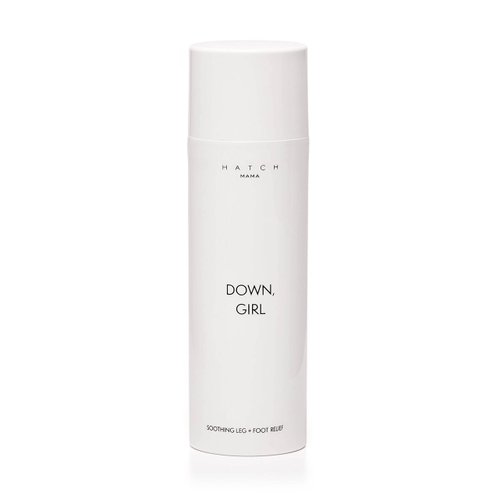 HATCH Down, Girl Cooling Leg + Foot Cream, Ginger & Mint Gel-Based Soothing Cream for Swollen Limbs, 5 Oz.