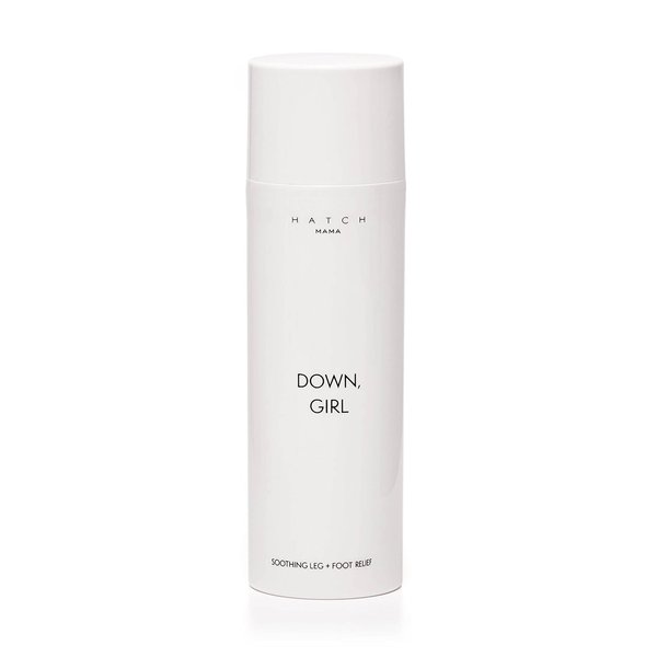 HATCH Down, Girl Cooling Leg + Foot Cream, Ginger & Mint Gel-Based Soothing Cream for Swollen Limbs, 5 Oz.