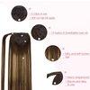 GOO GOO Ponytail Extension, Long Straight Wrap Around Clip in Handmade Real Human Hair for Women,Hair Piece Pony Tail Hair Extensions Hairpieces for Girls,Chocolate Brown to Caramel Blonde 80g 18inch