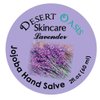 Lavender Jojoba Oil Hand Salve. Over 50% Pure Organic Jojoba Oil. Moisturizes Hair, skin, face, hands, feet naturally. Softening formula with Organic Beeswax and Organic Avocado Oil.(2 oz/60gm)