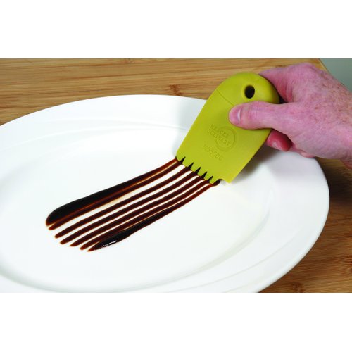 Mercer Culinary Silicone 8 Piece Plating Wedge Set, Multicolor