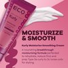 Eco Style, Texture Edit, Kurly Moisturize Smoothing Cream for Type 3 curly hair - A sulfate-free, curl cream that smooths, combats frizz and nourishes parched curls. 8 oz.