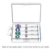 Nincha Electric Toothbrush Head Storage Case + 4 PCS Toothbrush Head Covers for Oral B