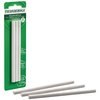 Ticonderoga Retractable Eraser Refills, White, 3 Count, 6 Packs (X38003)