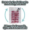 BILZ Money Puzzle - Brain Teasing Maze for Cash or Gift Cards - Fun Way to Give Gifts - Perfect for Easter Baskets and Holiday Presents - Reusable Puzzle for Kids, Adults and All Ages