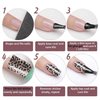 Beetles Nail Art Foil Glue Gel for Foil Stickers Nail Glue Transfer Tips Star Glues Nail Art Manicure DIY LED Lamp Required Soak Off 15ML 2 Bottle