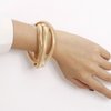Long tiantian Triple Cobra Bracelets for Women Gold Wrap Boho Bracelet Interlocking Omega Stretch Bracelet Trendy Jewelry for Girls Gifts, Other, other