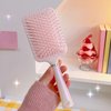 Hair Brush, Air Cushion Comb Anti Static Hairbrush Massage Scalp for Long Short Thick Thin Curly Dry Hair for Men Women Kids (Pearlescent )