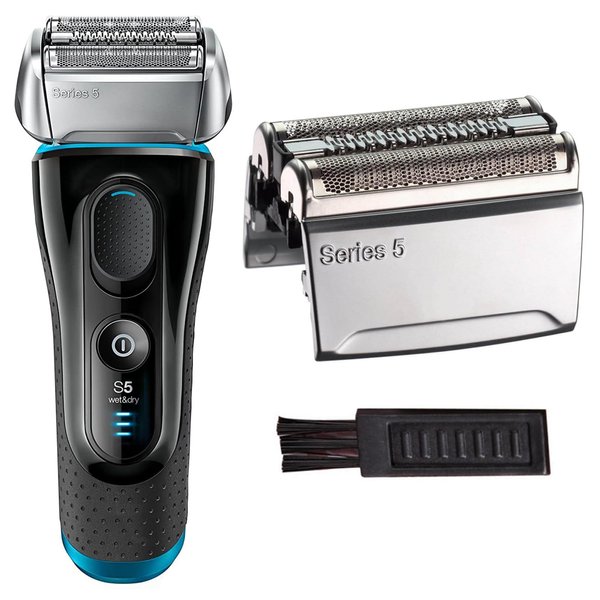 Series 5 Replacement Head 52S for Braun Electric Shaver, S5 Wet and Dry Replacement Head Compatible with Braun Series 5 Replacement Foil and Cutter, 52S Replacement Head Fit 5190cc 5090 5020 (1 Count)