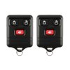 2PCS Key Fob Keyless Entry Remote, 3-Button Replacement Key Fob Keyless Entry Remote CWTWB1U345 Suitable for Ford Edge Escape Escort Excursion Lincoln Mark LT Mazda Tribute Mercury Mariner