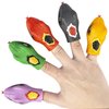 AQKILO Snake Finger Puppet Set, Animals Puppet Show Theater Props, Novelty Toys Weird Stuff Gifts, 5Pcs
