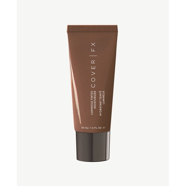 COVER FX Luminous Tinted Moisturizer - Deep - Hydrating Lightweight Glow - Light Coverage - Prebiotic and Probiotic Enriched Formula - All Skin Types - 1 Fl Oz