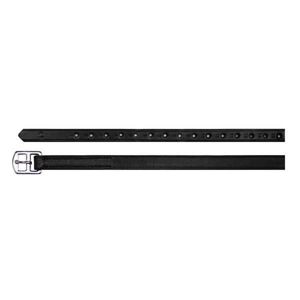 Perri's Premium Stirrup Leathers, Black, 1-Inch X 60-Inch
