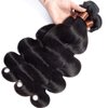 BLACKMOON HAIR Indian Virgin Hair Body Wave Human Hair 3Bundles Weaves 100% Unprocessed Hair Extensions Natural Black Color 20 22 24Inch