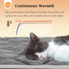 ULIGOTA Self Warming Cat Bed Self Heating Cat Mat Thermal Pet Bed Mat Self-Warming Dog Crate Pad 20"x16"
