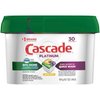 Cascade Platinum Actionpacs Dishwasher Detergent, Lemon Scent, 30 Count