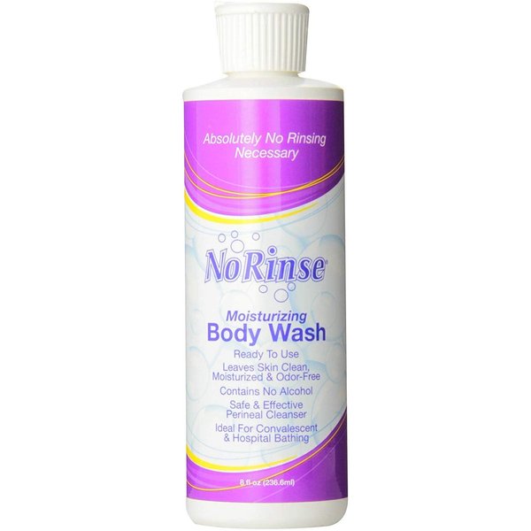 No Rinse Moisturizing Body Wash 8 fl oz (Pack of 2)