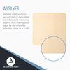 Dynarex SiliGentle AG Silver Silicone Foam Dressings, Wound Care, Soft & Absorbent, White, 6” x 6” Non-Adhesive Foam Pad Dressing with Silicone Layer, 1 Box of 10 Non-Adhesive Silicone Foam Dressings