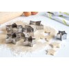 Fox Run Star Cookie Cutter Set, Set of 6, Silver