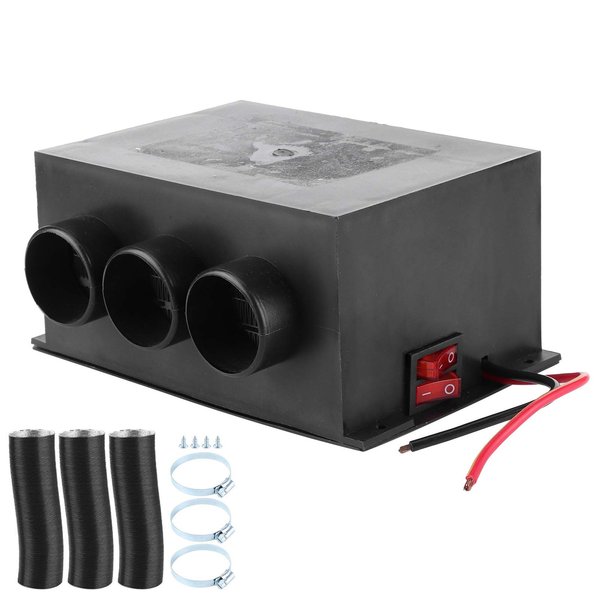 Car Heater,12V Car Heater 3 Hole Portable Winter Heating Warmer Windshield Defroster Fog Removing