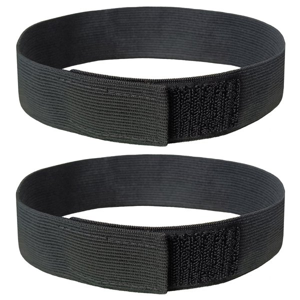 Elastic Band for Wigs Fixing Band Adjustable Toupee Bands with Velco Ends Fix Wig Edges, Elastic Hair Band Headband for Wigs Edge Wrap Strong Elasticity Strap Lay Laying Belt, 2 PCS (Black)
