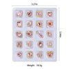 40PCS Luxury Nail Art Rhinestones Kit for Acrylic Nails，Alloy Nail Charms Nail Decorations，Nail Accessories Nail Jewels for Nail Art Supplies Manicure Making Craft DIY