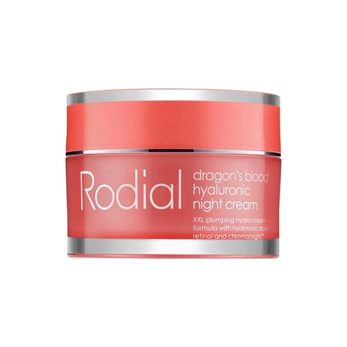 Rodial Dragons Blood Hyaluronic Night Cream 1.69 fl oz, Luxurious Overnight Skin Perfecting Moisturiser - Retinol, Hyaluronic Acid and Shea Butter for Skin Hydration, Quickly-Absorbing Formula