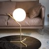 Dellemade Globe Table Lamp, TD00965 Mid-Century Golden Desk Lamp for Bedroom,Living Room,Kids Room,Office