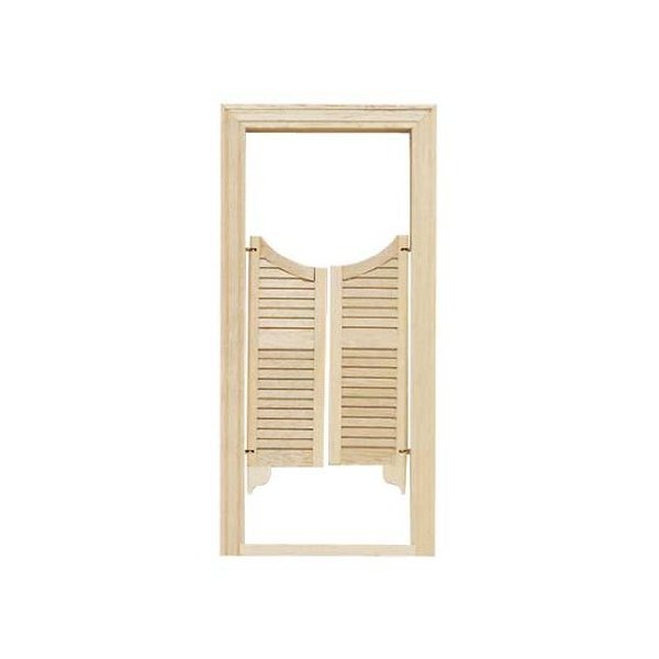Dollhouse Miniature Swinging Door