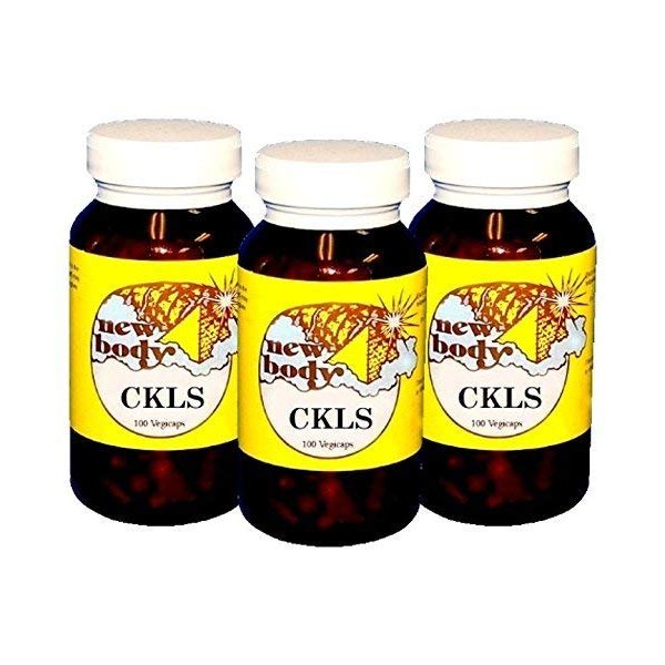 New Body Products - CKLS (Colon, Kidney, Liver & Spleen) Cleanser Herbal Formula - Three Pack (3) by New Body