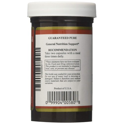 Nature's Sunshine Rose Hips, 100 Capsules, Kosher | Supports Immunity, Natural Source of Vitamin C, Contains Beneficial Bioflavonoids, and Provides Powerful Antioxidants