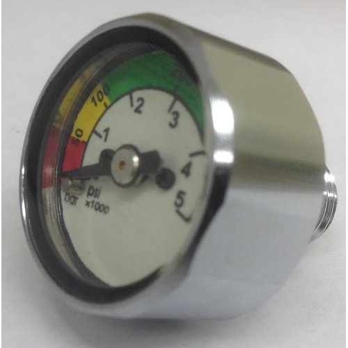 Storm Pony Bottle Pressure Gauge - Imperial