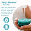 Scrub-dub™ - Premium Antimicrobial Scalp and Body Scrubber | Face Exfoliator and Scalp Scrubber For Dandruff | Loofah and Exfoliating Washcloth Replacement | Made in The USA | Tahiti Teal