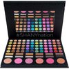SHANY Festival Ready Palette - Highly Pigmented Blendable Eye shadows, Makeup Blush and Face powder Makeup Kit with 78 Colors - Makeup Palette
