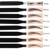 Guapa Microblading Eyebrows Pencil Waterproof Pull Cord Peel-off Brow Pencil Set for Marking, Filling and Outlining, Tattoo Makeup and Permanent Makeup Eye Brow LIner Beauty (5pcs, Brown)