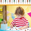 36 Pcs Sports Pencils and 36 Pcs Sports Ball Erasers Fun Wooden Pencils with Sports Eraser for Kids Sports Themed Birthday Party Favors School Office Supplies (Sports)