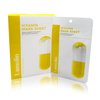 Lamelin Vitamin Niacinamide Sheet Mask, 10 Pack, Lemon Kiwi Extract Tocopherol Anti Aging Tightening Hydrating Made In Korea