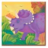 "Dinosaur/Prehistoric Party Napkins, pack of 16, beverage size"