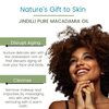 Jindilli - Pure Macadamia Oil for Hair and Skin | Cold-Pressed, Filtered, All-Natural, Vegan, Non-GMO, Hexane-Free, Cruelty-Free - Moisturizing and Nourishing Oil for Hair and Skin (7.5 oz)