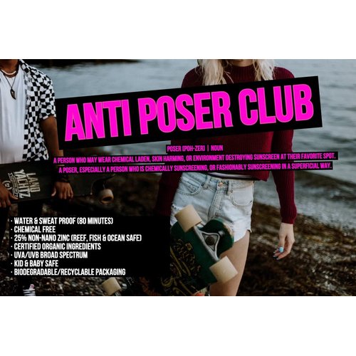 Take Warning Mineral Sunscreen Sport Stick SPF 30 | 1oz. Vanilla Coconut